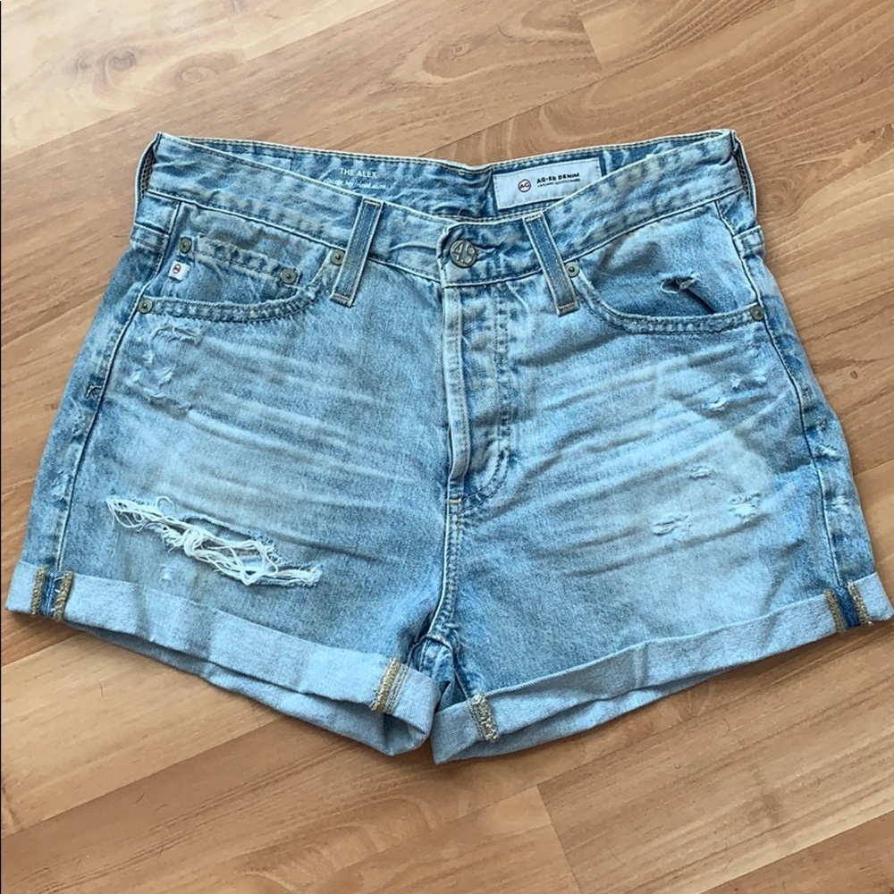 AG The Alex Vintage Boyfriend Shorts Size 25R